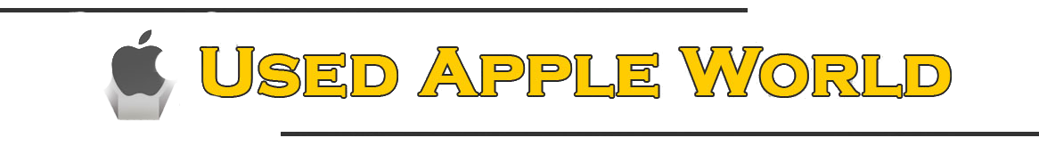 Used Apple World logo